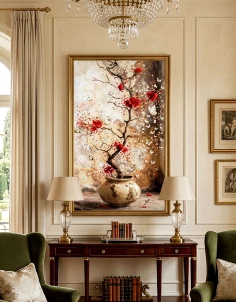 ArteDiAlina.com painting: Life is a flower
